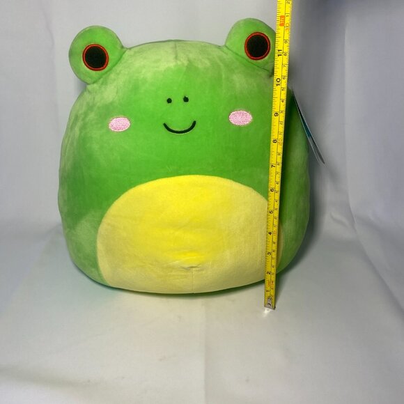 Squishmallows Wendy Frog 12in Green Rare Red Eyes S12-#6-2 Sqdate 3.17.17 NWT - Picture 12 of 12